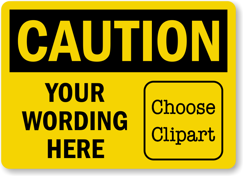 clip art warning label - photo #4
