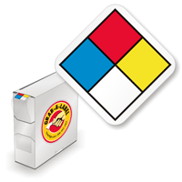 NFPA Mini Paper Labels