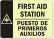 First Aid Station (with graphic) (Bilingual)