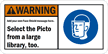Add your own Face Shield message Sign