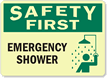 Safety First: Emergency Shower (with graphic)