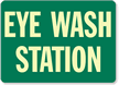 Eyewash Station Sign