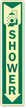 Shower (with graphic) (Arrow)