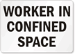 Worker In Confined Space