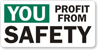 You Profit From Safety Label