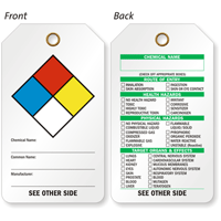 Chemical Name Common Name Double-Sided Tag