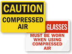 Compressed Air Signs