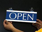 Open and Closed Signs