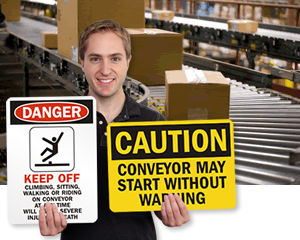 Conveyor Warning