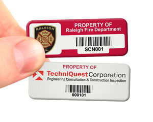 Asset Labels – 0.75” x 2” (full color logo designs)