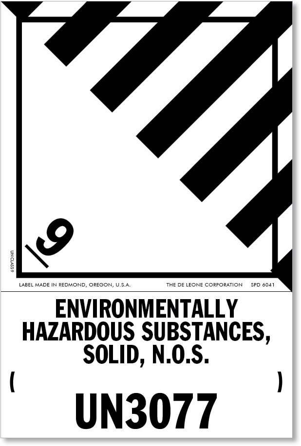  LabelValue.com  Hazard Class 9 Lithium Battery Labels LV-HAZ9  : Office Products