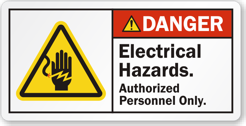 Cartello Di Sicurezza In Alluminio Accuform - DANGER DO NOT ENTER, 17,8x25,4 Cm, Rosso/Nero Su Bianco