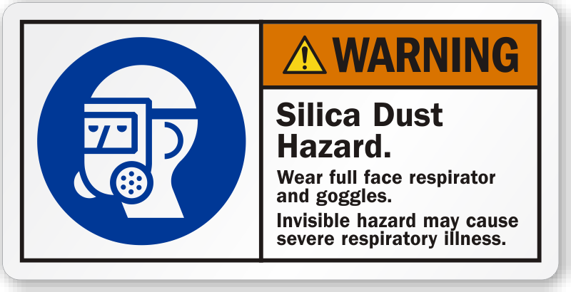 The dangers of silica dust