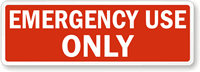 Emergency Use Only Label