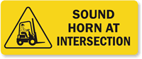 Sound Horn Intersection Label