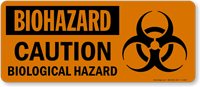 Biohazard Caution Biological Hazard Sign
