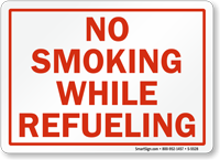 No Smoking While Refueling